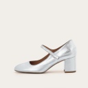 Dora High Heels, silver OUTLET